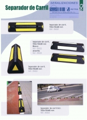 Separador de carril