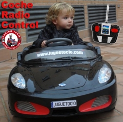 Coches teledirigidos para ninos, suba a su hijo a un rc y controle su paseo, si su hijo es muy peque