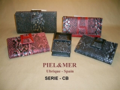 Billeteros de piel , caiman