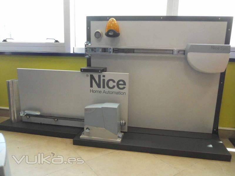 Distribuidores de Automatismos Nice y Elektromaten