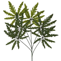 Rama artificial hojas aralia 70 en lallimonacom