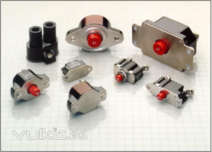Sensata Technologies - disyuntores o circuit breakers trmicos KLIXON con nominales de hasta 200 A.