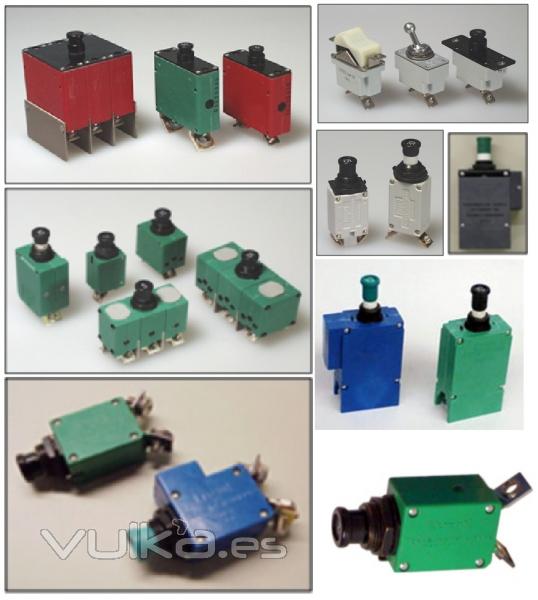 Sensata Technologies - disyuntores o circuit breakers para aplicaciones aeronaticas y militares.