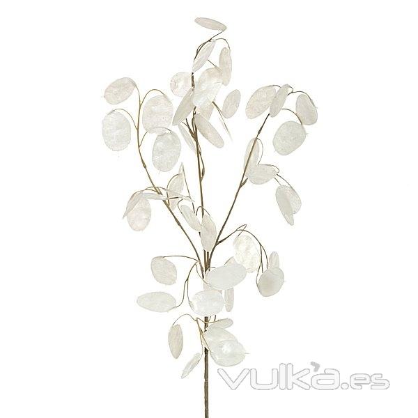 Rama artificial flor de plata lunaria 75 en lallimona.com