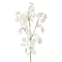 Rama artificial flor de plata lunaria 75 en lallimona.com