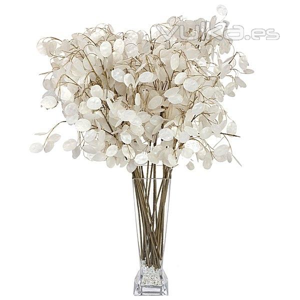 Rama artificial flor de plata lunaria 75 en lallimona.com (detalle 1)