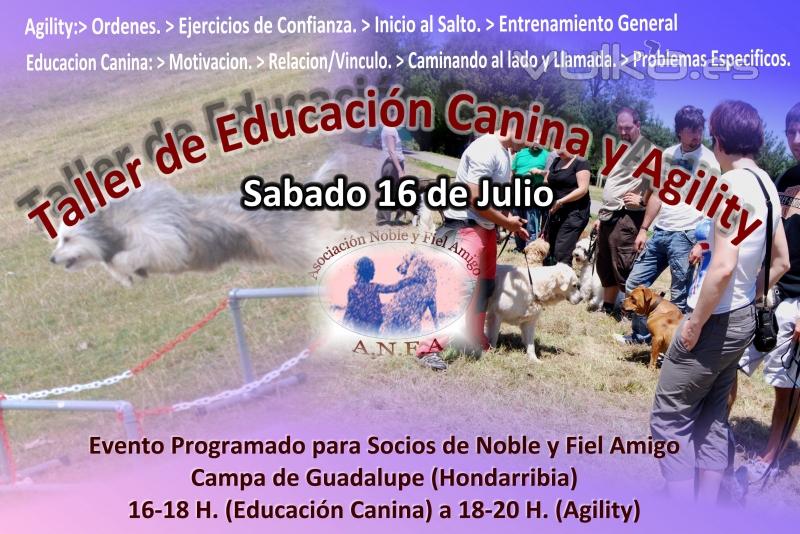 Taller Ciclo Formativo Educacion Canina Noble y Fiel Amigo
