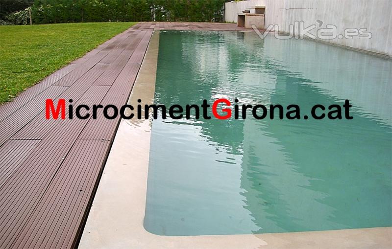 Microcemento piscina