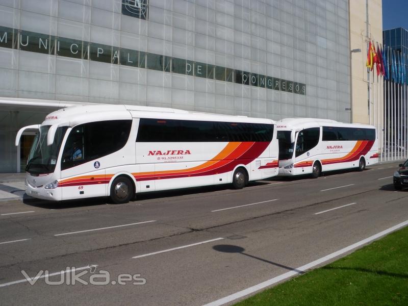 IRIZAR PB CON 54 PLAZAS  DE AUTOCARES NAJERA