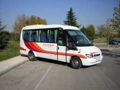 Minibus ford transit de autocares najera