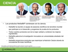 Ciencia herbalife: consejo medico y cientifico de herbalife international
