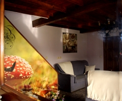 Desde la chimenea se ve esto