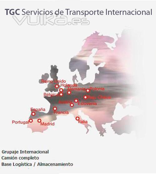 Servicios de transporte Internacional TGC 