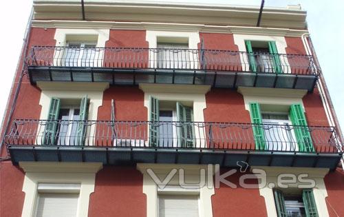Fachadas en Sabadell