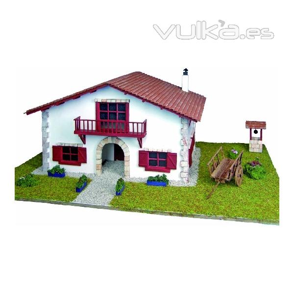 Casa Biarritz con carro 1:72 Artesania Latina