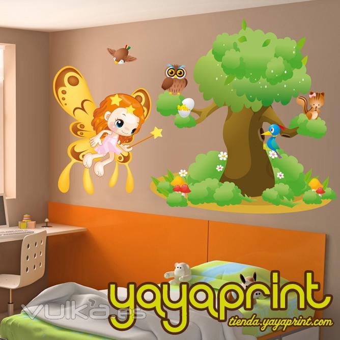 vinilo infantil,vinilo decorativo de pared, pegatinas, bebs nios y nias, decoracin Yayaprint.com