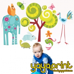 Vinilo infantil,vinilo decorativo de pared, pegatinas, bebs nios y nias, decoracin yayaprint.com