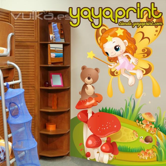 vinilo infantil,vinilo decorativo de pared, pegatinas, bebs nios y nias, decoracin Yayaprint.com