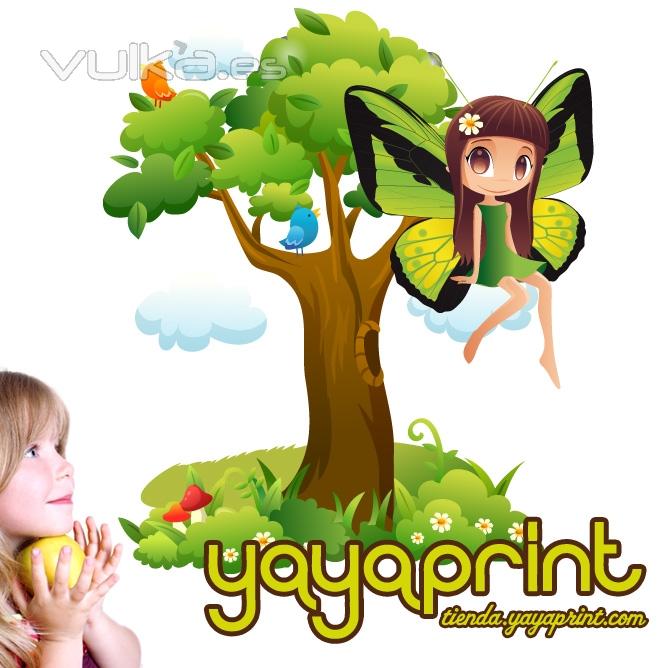 vinilo decorativo de pared, pegatinas, bebs nios y nias, decoracin Yayaprint.com