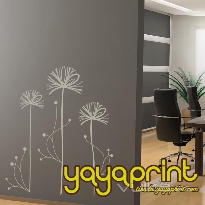 vinilo decorativo de pared, pegatinas, stickers, stikers, decoracin Yayaprint.com