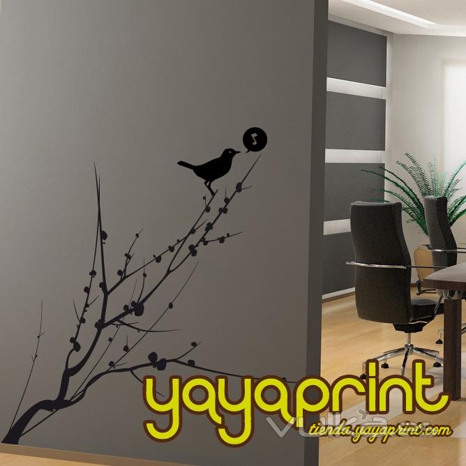 vinilo decorativo de pared, pegatinas, stickers, stikers, decoracin Yayaprint.com