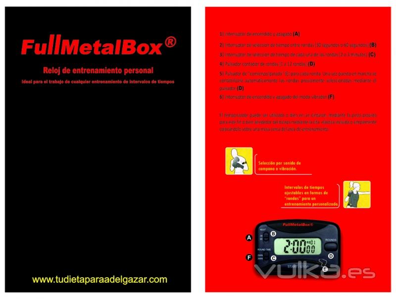 Carasteristica de funcionamiento y presentacin Reloj FullMetalBox
