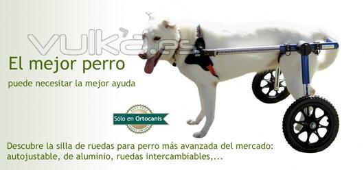 La silla de ruedas para perro más avanzada del mercado por fín disponible en España en exclusiva!