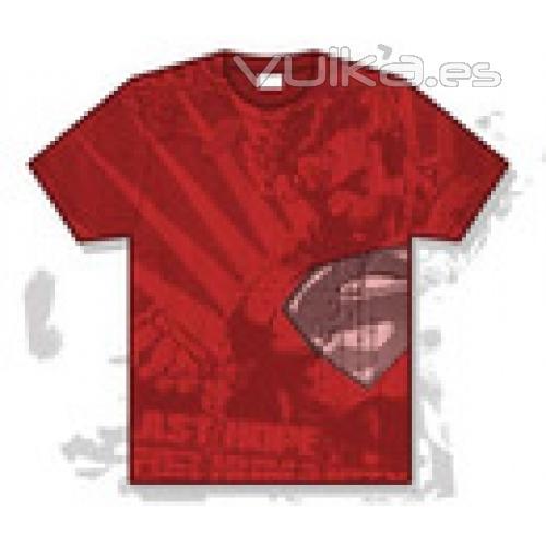 Camiseta Superman rojo