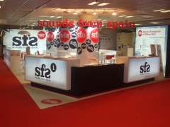 Stand espana en el festival de musica de cannes 2011