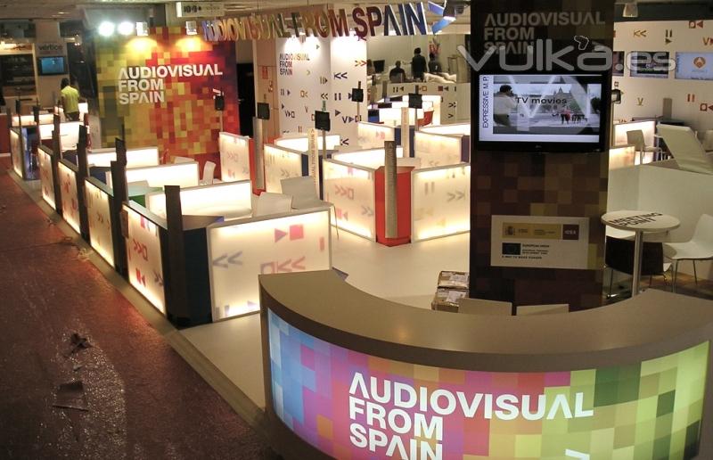 Stand Espaa en MIPTV - Cannes 2011