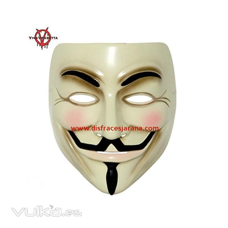 Mscara de V de Vendetta, licencia oficial
