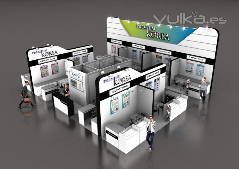 Stand de Korea en Barcelona 2011