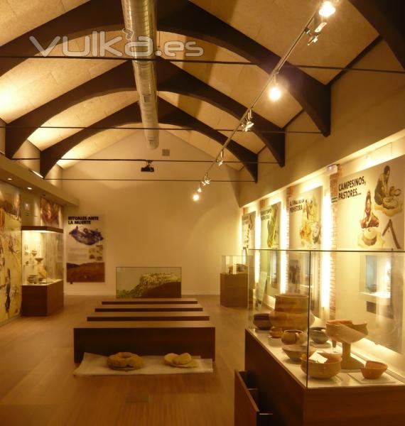 Museo Arqueológico Las Eretas en Berbinzana (Navarra)