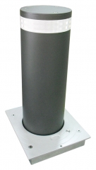 Pilona automatica hidrulica 220x600 gama c hierro cilindro: acero, acabado al horno gris antracita