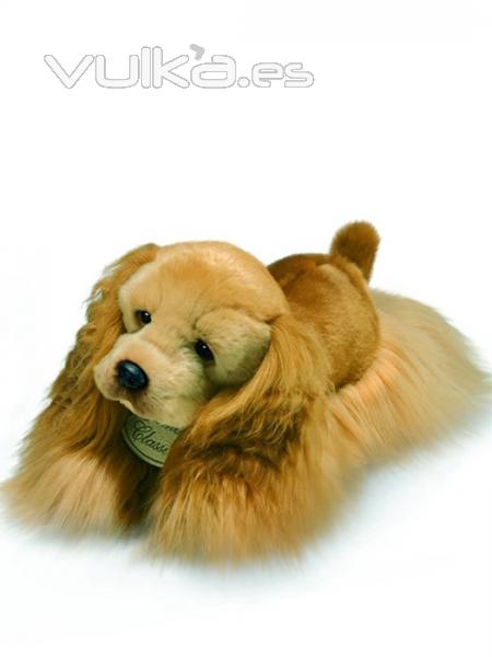 Peluches perros de calidad. Peluche Yomiko perro Cocker spaniel grande oasisdecor.com