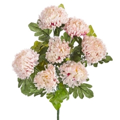 Ramo flores artificiales crisantemos rosas 50 en lallimona.com