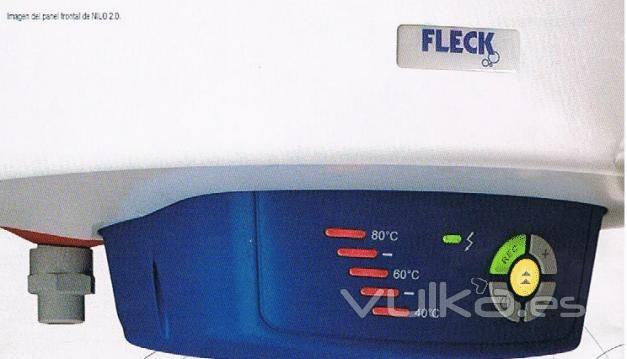 Termo Eléctrico Fleck Nilo 2.0 75 litros.   Más en: calentadorespymarc.com