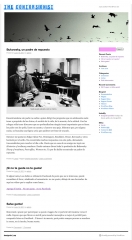 Designdcl: blog cultural (wordpress)
