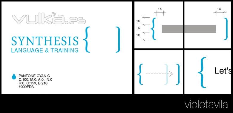 Identidad corporativa para Synthesis Language & training