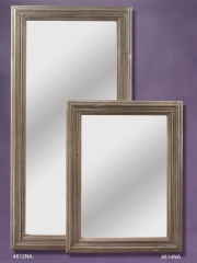 Espejos de pared con marco de madera natural