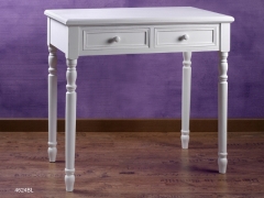 Escritorio de madera, color blanco