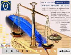 Quirino & brokers - legislacion aplicable a los seguros privados, en nuestra web
