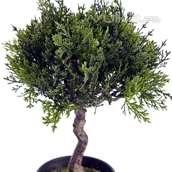 Bonsai artificial cedro redondo 28 en lallimona.com (detalle 1)