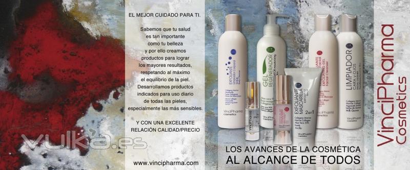 Portada catlogo VinciPharma Cosmetics