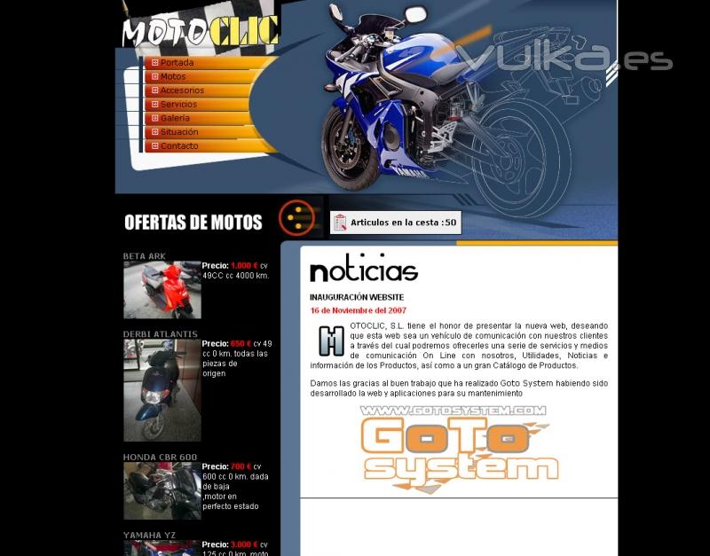 Portafolios: Moto Clic