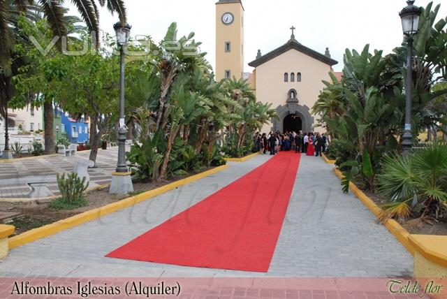 Alfombras para las Iglesias Telde Flor