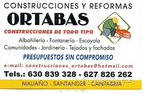 tarjetas de travajo