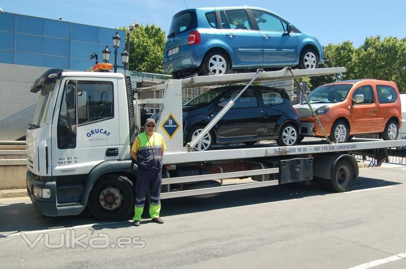 Transporte varios vehculos