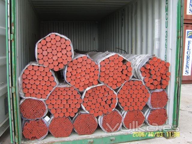 Tubos de Acero importados de China