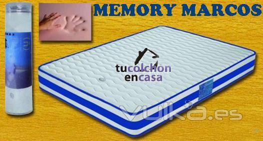 OFERTA COLCHON ENROLLABLE MEMORY MARCOS